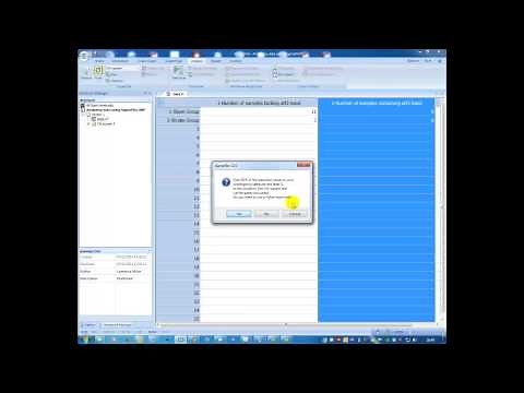 How to analyse data using the Chi Squared test