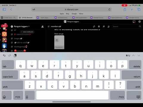 Showing you the discord and the modapplications ￼ 