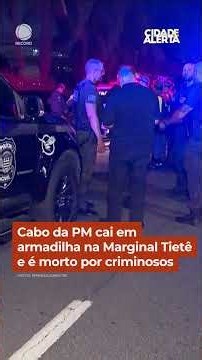 Military Police Corporal falls into trap on Marginal Tietê and is killed by criminals #Shorts #Ci...