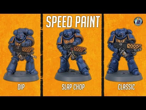 3 Ways to Speed Paint your Ultramarines for Warhammer 40,000 | Duncan Rhodes