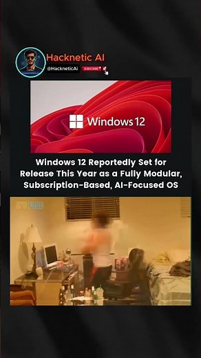 Is Windows 12 actually coming THIS year 🖥️🤖#windows12 #programming
