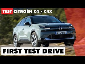 First test drive Citroën C4 and C4X
