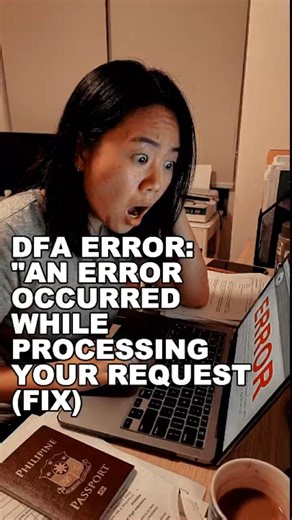 Sorry, an error occurred while processing your request. #Shorts #DFA #Philippines