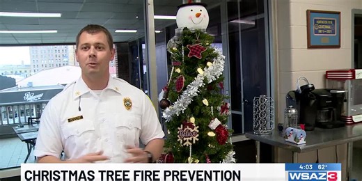 Christmas Tree fire prevention tips