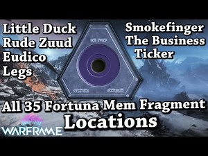 Warframe | All 35 Fortuna Mem Fragment Locations