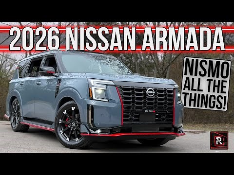 The 2026 Nissan Armada Nismo Is A Twin-Turbo Powered Family SUV With Boy Racer Vibes