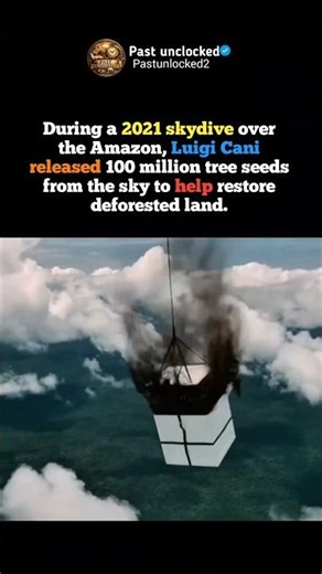 A Skydiver’s Mission to Reforest the Amazon #history