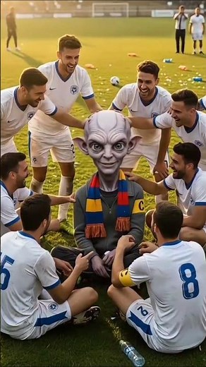 Alien Plays Soccer for the First Time... (I Have No Clue) ⚽👽#shorts