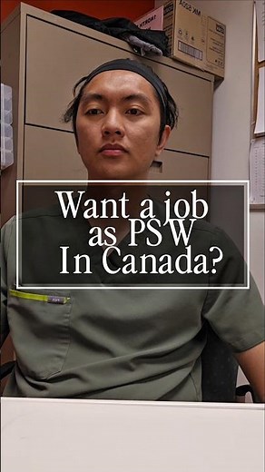 How to Get a PSW Job in Canada (No Experience Needed!) 🇨🇦 #psw #canadajobs