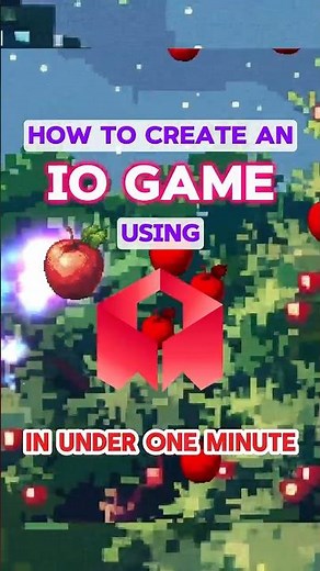 How to make an IO game with AI 🍎