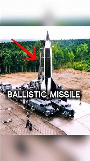 Germany Invented the World's First Missiles in WW2 #shorts
