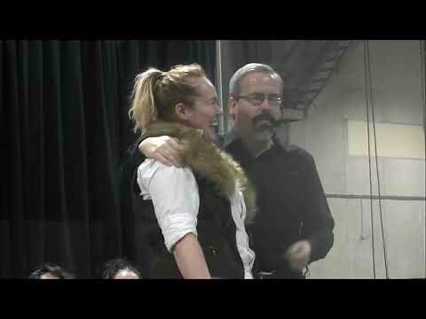 Stage Hypnosis Demonstration - Post-hypnotic Triggers