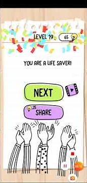 Brain Test level 19 Please Save this boy! Walkthrough