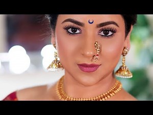 Traditional Gudi Padwa Makeup Tutorial | Maharashtrian Look