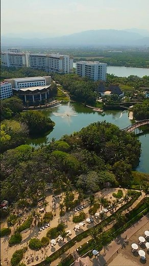 Grand Fountain at Vidanta 🇲🇽 | DJI Avata FPV Mayan Palace