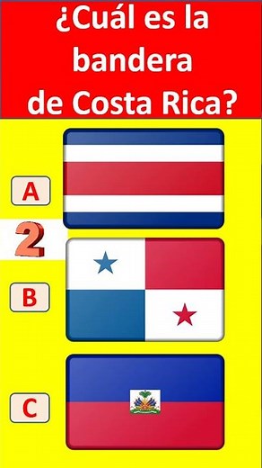 What is the flag of Costa Rica?