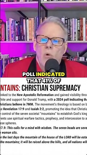 Seven Mountain Mandate — what it claims, the Rev. 17, and why it's a religious takeover strategy