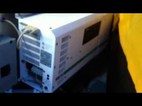 Trace Engineering Inverter / Charger model SW4024 test