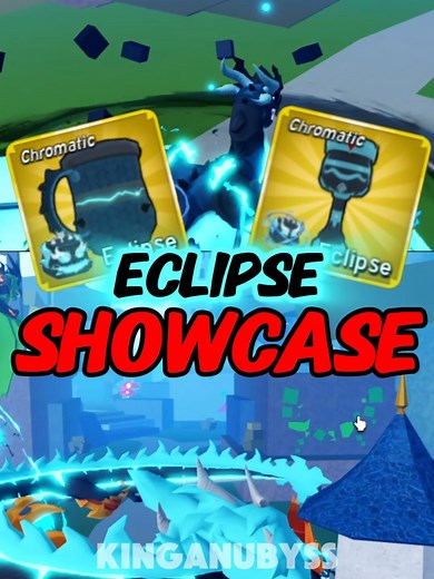 Chromatic Eclipse Dragon Showcase in Blox Fruits