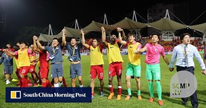 Mission complete: Hong Kong's soccer heroes share their joy after holding China to a draw again in World Cup qualifier