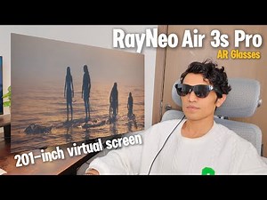 RayNeo Air 3s Pro Review – The $249 AR Glasses with a 201" Virtual Screen, Bright 1200 nits & 120Hz!
