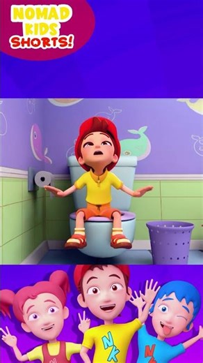 Potty Song | Potty Training | Kids Songs and Nursery Rhymes #shorts