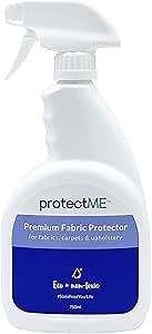Fabric Protector and Stain Resistant Spray - Upholstery Fabric Spray for Stain Guard for Carpet, Shoes, Couch, Sofa - Non Toxic Water Based Furniture Protector - 84.5 Fl. Oz. +Sprayer