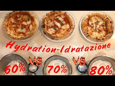 PIZZA DOUGH 3 Best Hydration Differences 80% vs 70% vs 60%