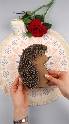 Hedgehog seed craft 🎬 This video was produced by Network Media and Aoos Media | Cozy Hacks & Snacks