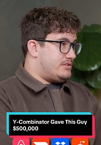 Y-Combinator Gave This Guy $500,000 | caleb and agent