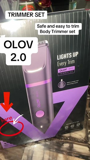 Body Trimmer Set for Easy Grooming