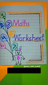 2.6K reactions · 13 comments | Maths worksheets for nursery kids  Best worksheets for nursery kids ❤️ Follow for more ✨ #instagram #reels #study #learning | Sandhya Barman | Facebook