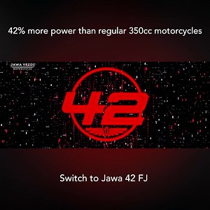 1.3K views · 149 reactions | The Jawa 42 FJ is engineered for those who crave both style and power on every ride. Elevate your journey with cutting-edge features, sleek aesthetics, and an exhilarating performance that promises an unforgettable experience on the road. Visit your nearest dealership today and take the ride of a lifetime! | Jawa Motorcycles | Facebook
