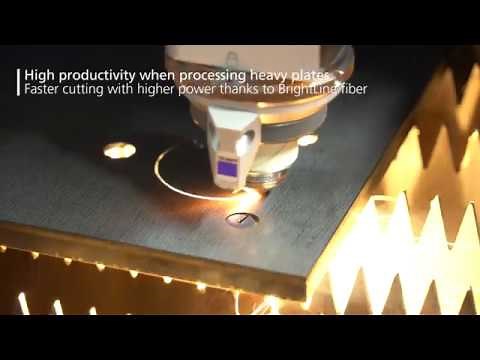 TRUMPF Laser cutting: TruLaser 5030 fiber – The productive machine with solid state laser