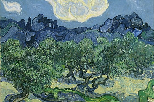 "The Olive Trees" by Vincent van Gogh - "The Olive Trees" Analysis