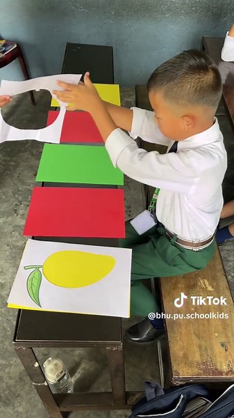Matching Fruits with Their Colors Activity for Kids