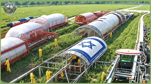You Won’t Believe How Israel’s Modern Farming Technology Produces 6.8 Million Tons Each Year | Barry L Ritman