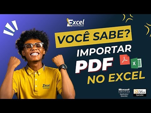 Importar PDF para Excel