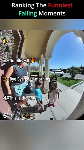 Ranking the Funniest Falling moments #shorts #funny #memes