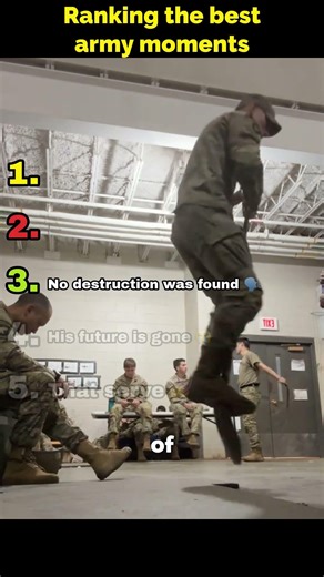 Ranking best army moments