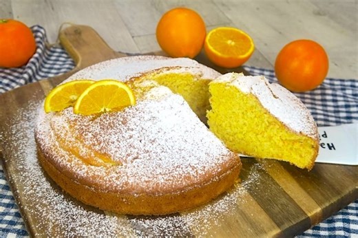Easy Orange Blender Cake: Moist & Fluffy in Minutes!