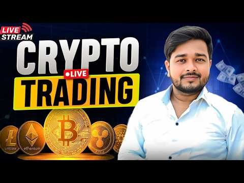 Live Crypto Trading in hindi | 05 April 2026 | #goldtrading #cryptotrading #bitcoin