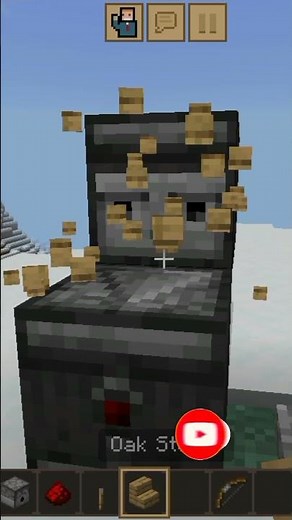 How to make fire charge launcher in minecraft #minecraft #fire #charge #hmplays