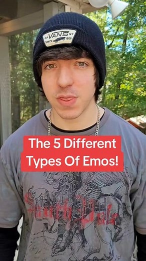The 5 Different Types Of Emos! #emo #alternative #scene #2000s | Kevin Crow