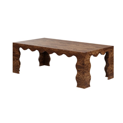In Stock Elizalde Coffee Table Rectangle in Provincial Olive Ash