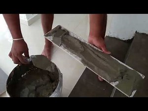 How to lay tiles on to a staircase