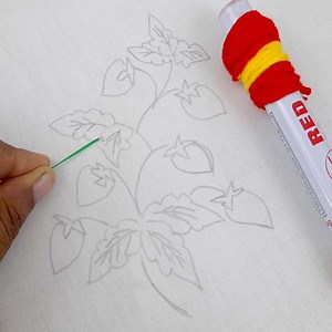 3.8K views · 70 reactions | Hand Embroidery flower design tutorial.Amazing & Super Hand Embroidery flower design idea | Rana Craft | Facebook