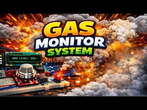 How I Created a Gas Monitoring System Using Arduino (MQ-2 Sensor)