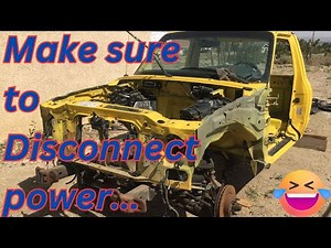 Ford ranger passenger air bag removal