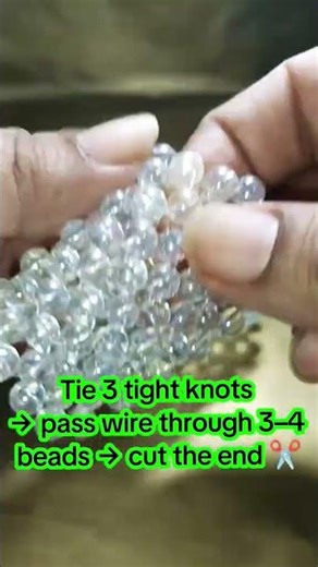 Trick 🔥 | Secure Your Beads Perfectly #shorts #diyjewelry #tricks #tips #wire #jewelrymaking #art